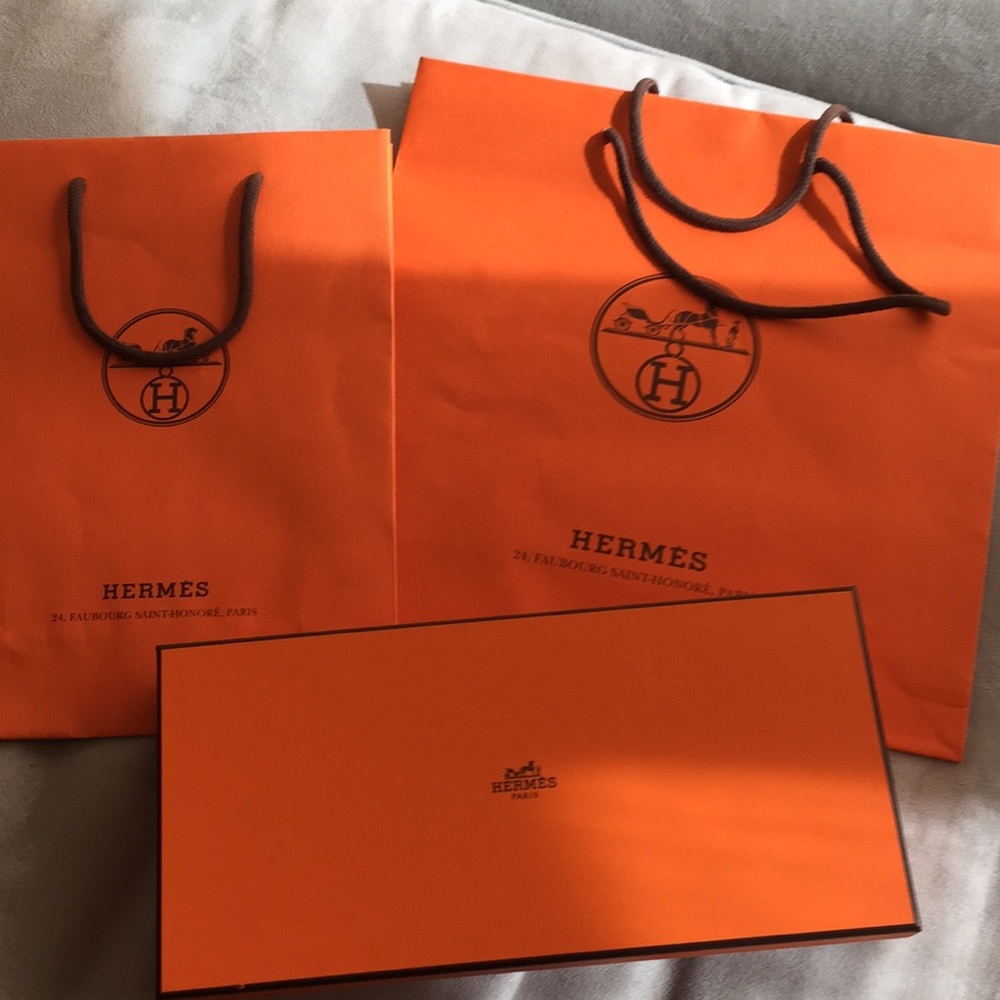 Two bags and a box
